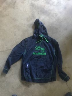 XL lrg hoodie (Seahawks Colors) 2007