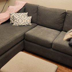 Grey Couch w/ Chaise