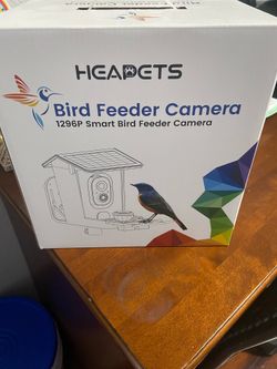 Bird feeder camera.