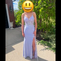 Beautiful Lilac Prom Dress