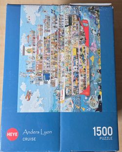 Heye Anders Lyon Cruise 1500 Piece Puzzle