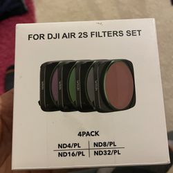 DJI air 2s ND filter set