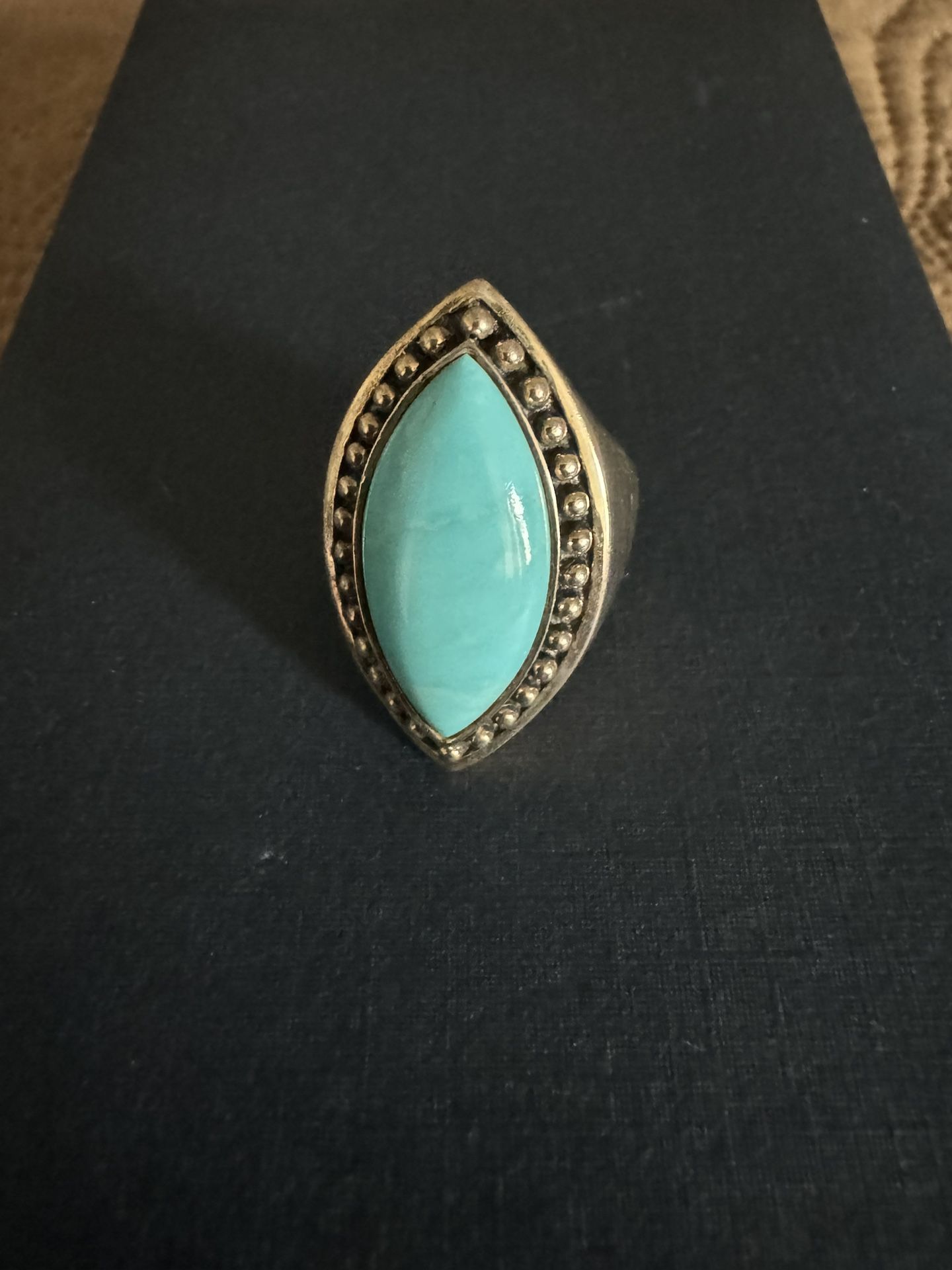 Turquoise ring Sterling Silver 