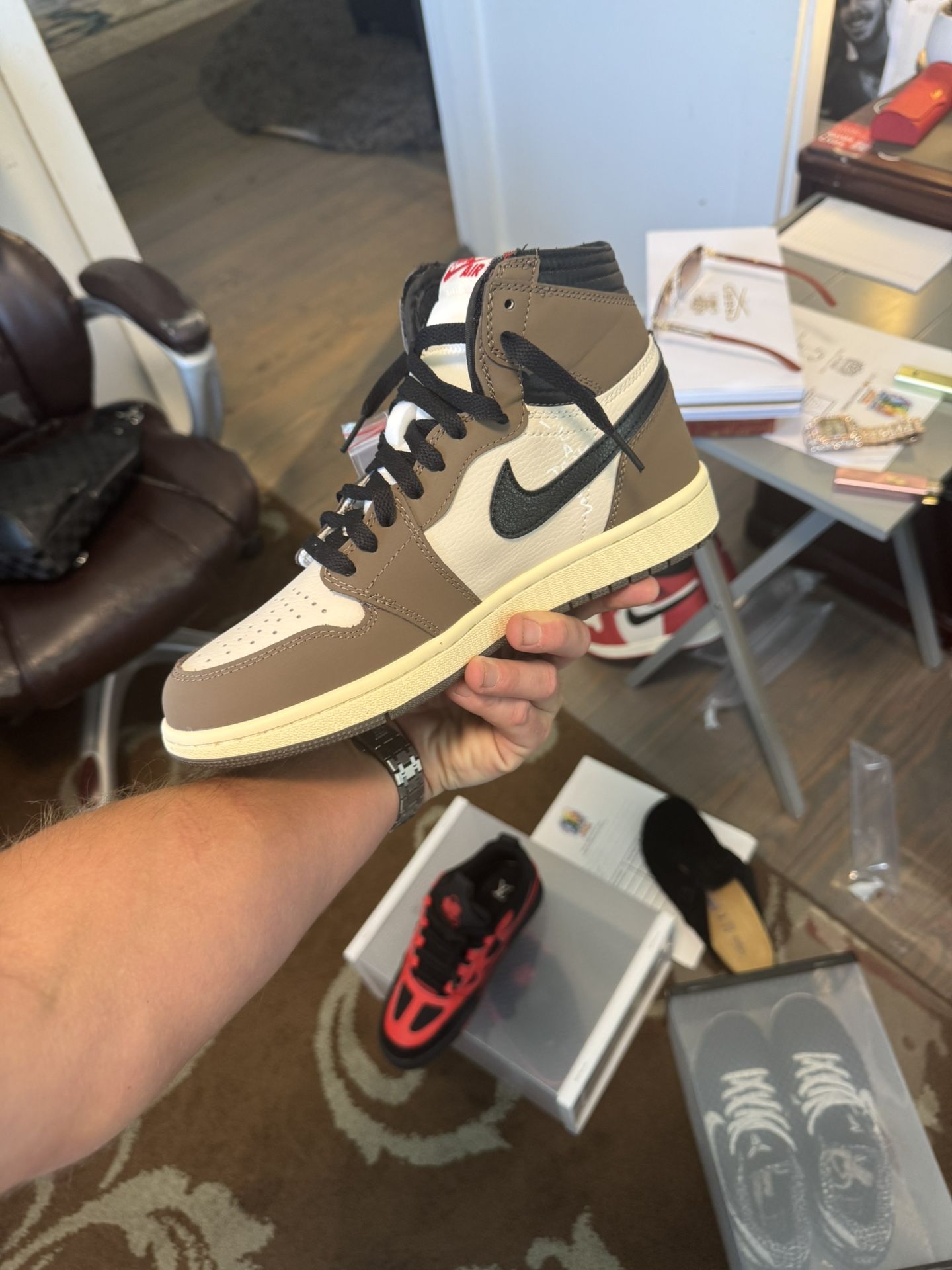 Air Jordan 1 ts Mocha high OG 8.5 