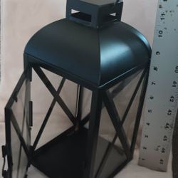 Black Candle Lantern