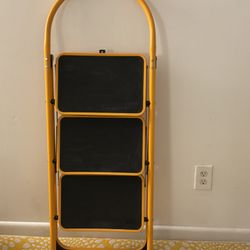 Orange & Black Sturdy Ladder