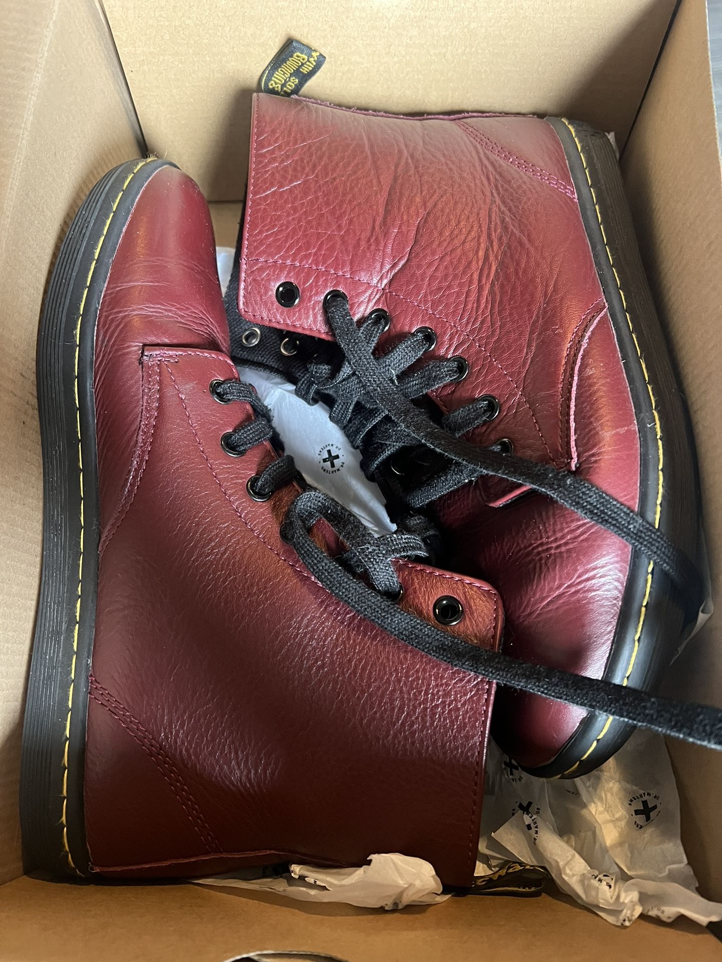 Martens LEYTON oxblood Woman's