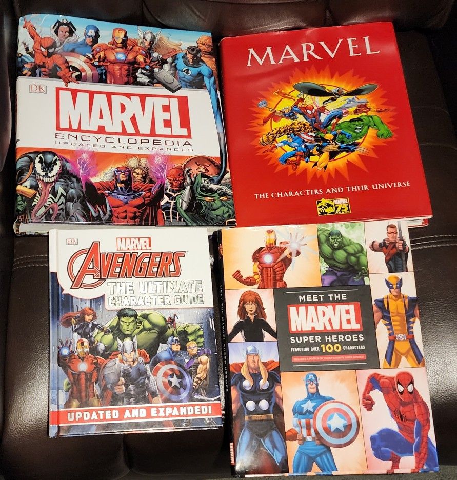 4 Marvel Books For $20