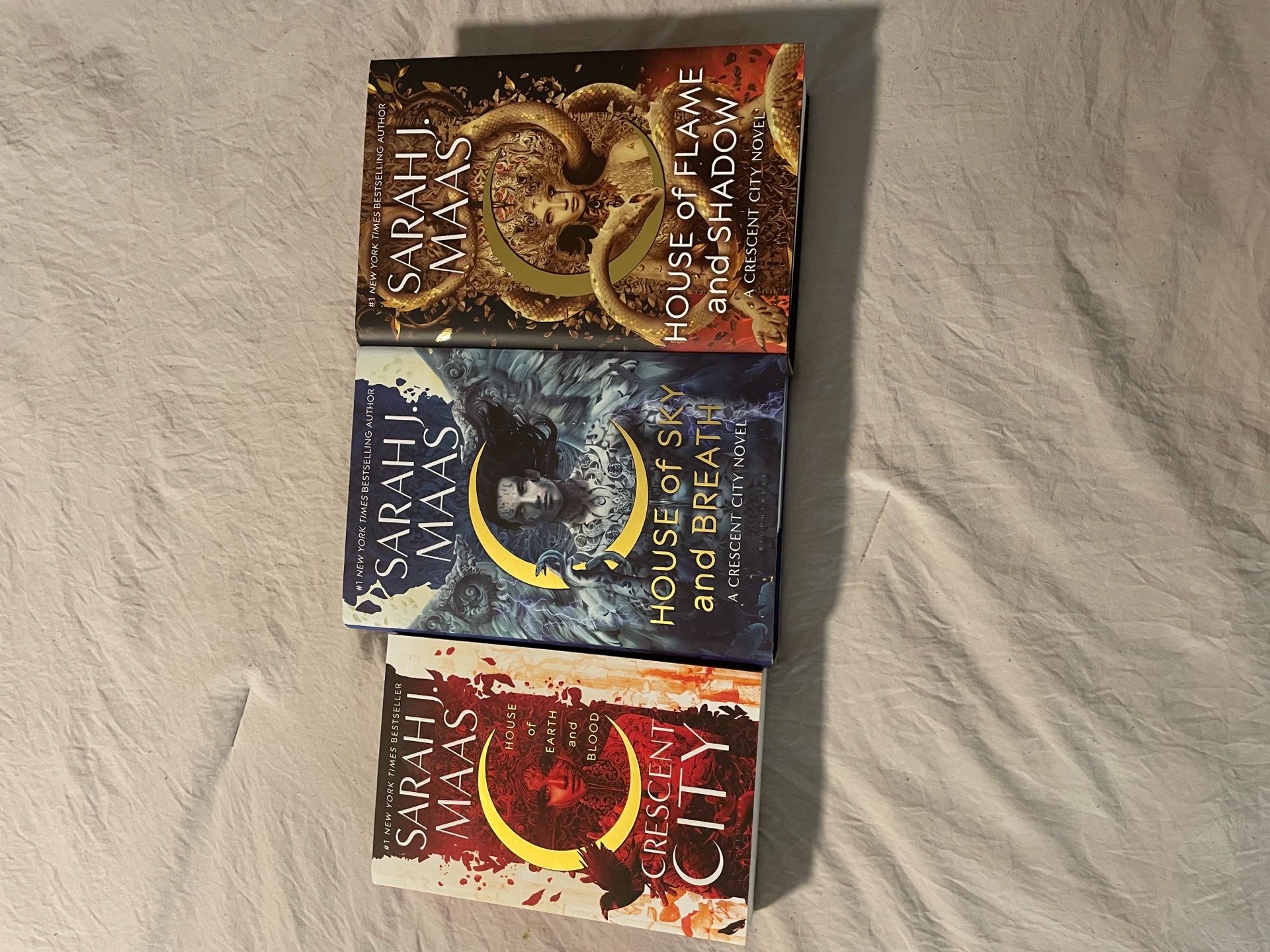Crescent city series by Sarah J Maas