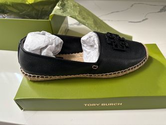 Tory Burch Black Espadrille