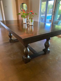 Acacia Wood Dining Table