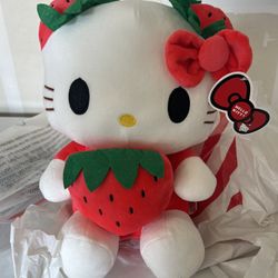 Strawberry Hello Kitty Plushie