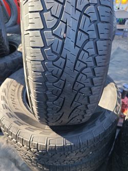 4.    265/70/18.   Pirelli.   60%