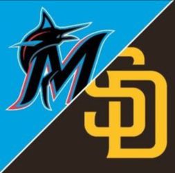 Marlins at Padres