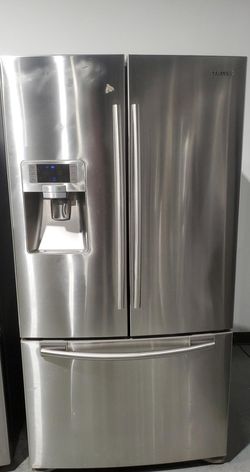 Samsung 3-Door Stainless Steel Refrigerator Fridge
