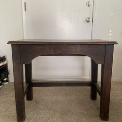Solid wood entry/foyer table