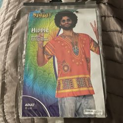 NEW HIPPIE COSTUME  SIZE. L/XL  RUNS BIG  26Wx31L