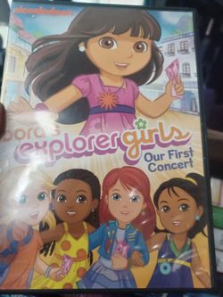Dora Explorer Girls Our First Concert DVD 