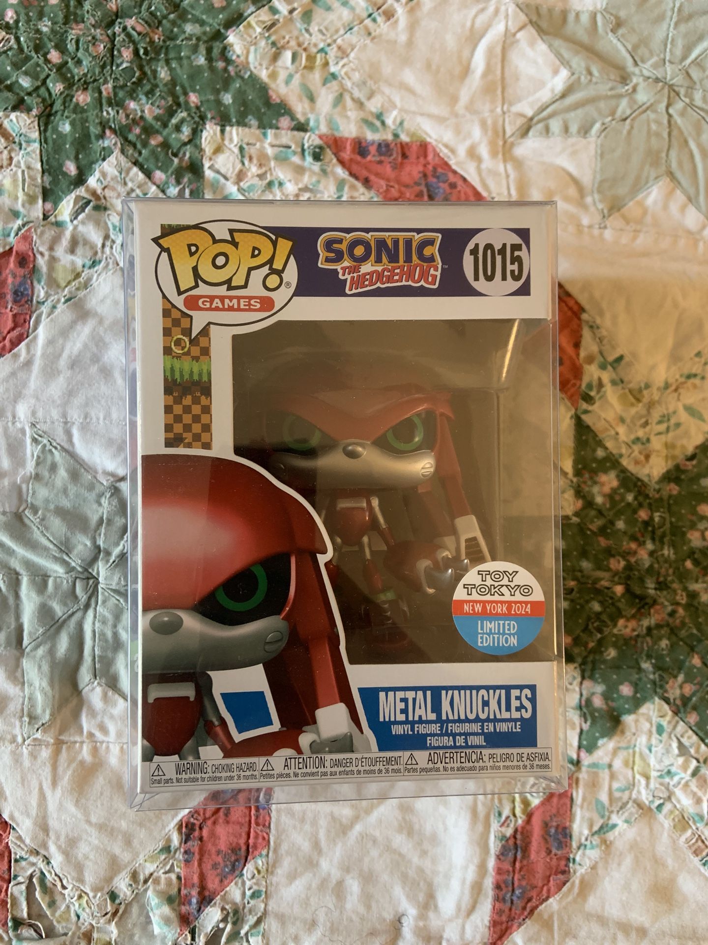 Sonic The Hedgehog: Metal Knuckles Funko Pop