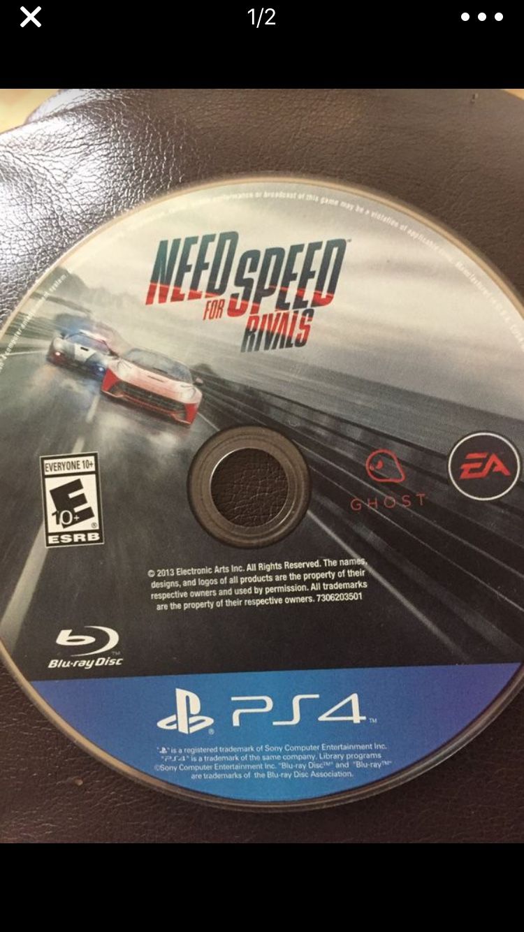 Need For Speed Ps4 Game