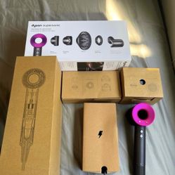 Authentic Brand New Dyson Iron/Fuchsia (willing To Negotiate)
