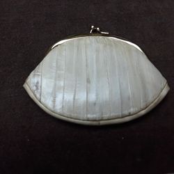 🌿🌺Eelskin Double Kiss Lock Clutch 👛 🌿 