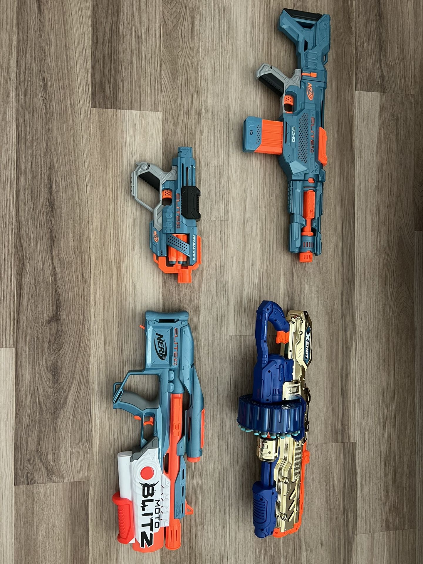 All Or Nothing - 4 Nerf Guns 