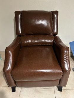 Leather Recliner- Abbyson