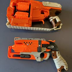 Two Nerf Guns w/Darts