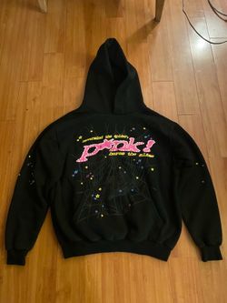 Spider Worldwide Pink Hoodie Large