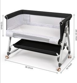 Bedside Sleeper, 3 in 1 Rocking Bassinet