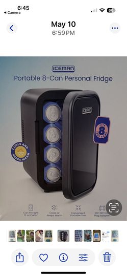 ICEMAN PORTABLE MINI FRIDGE/HEATER