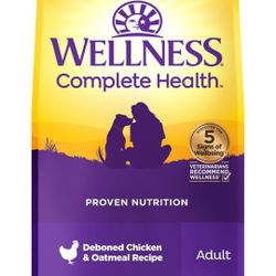 BRAND NEW..Wellness Complete Health Dry Dog Food, Wholesome