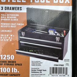 YUKON 20 in., 3-Drawer Steel Toolbox