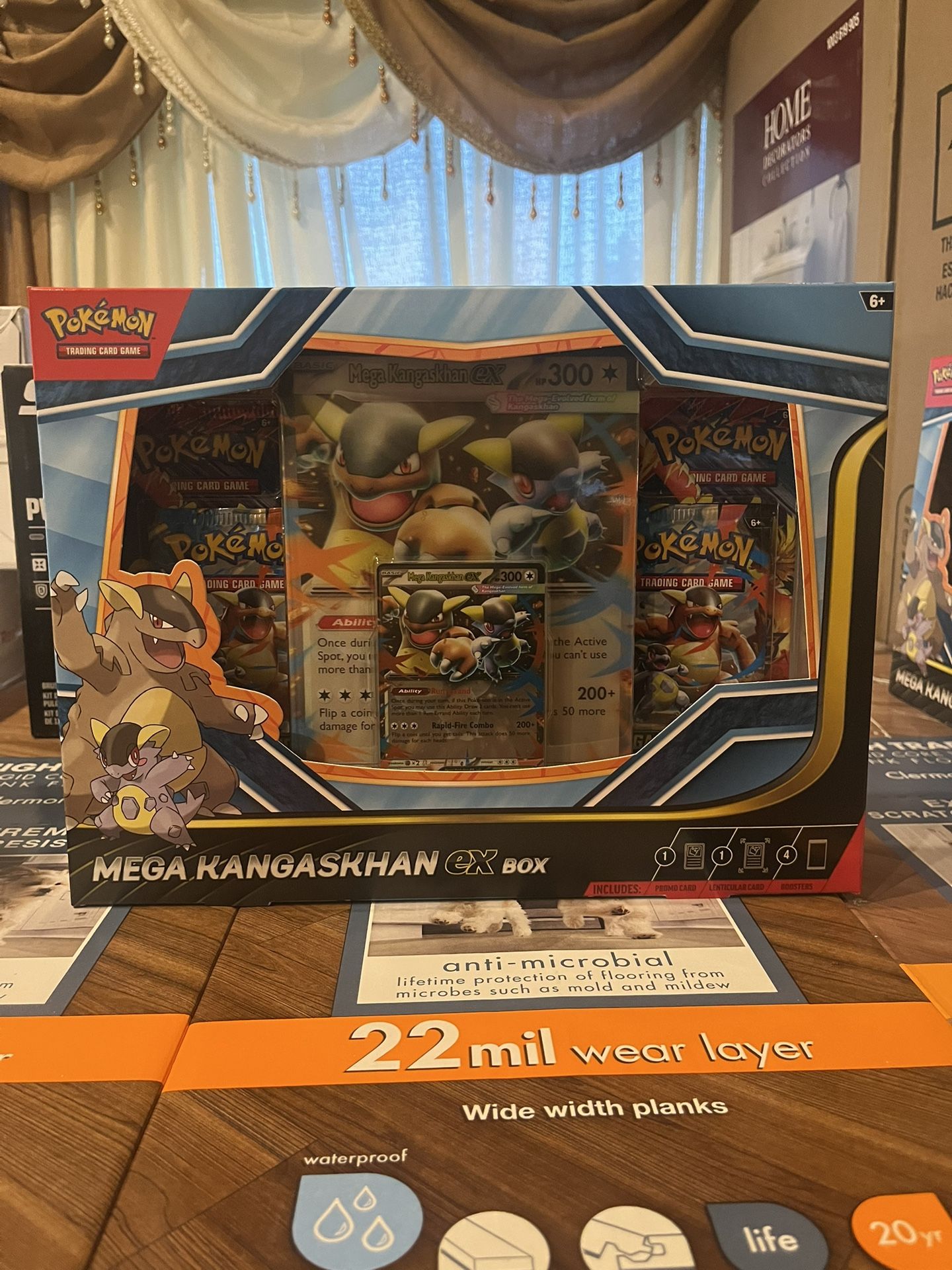 Pokemon Mega Kangaskhan ex box