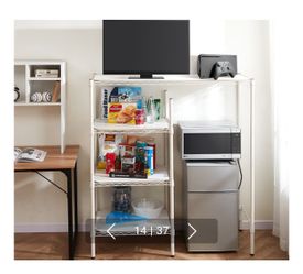 Dorm adjustable wire shelving