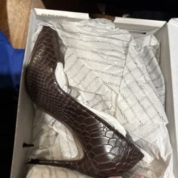 Aldo Brown Heels New
