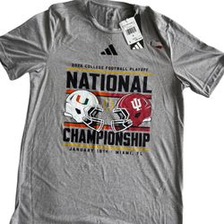 Adidas 2026 College Football Playoff National Championship T-Shirt - Small