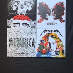 Metallica Vinyl Club 4 Vinyl Set 2020 Limited Collector Editions 