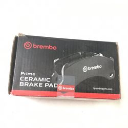 Brembo Front Ceramic Slotted Brake Pads Set For Lancer Evo Impreza WRX STI BRZ New 