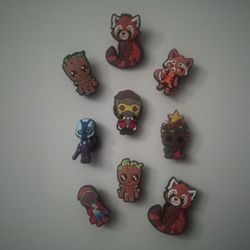 Guardians Of The Galaxy Croc Charms 