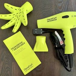 DevaCurl Hairdryer w/ Curl Diffuser attachments
