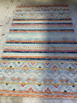 Southwest Colored Wool Rug