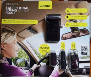 New Jabra Journey Bluetooth in car speakerphone