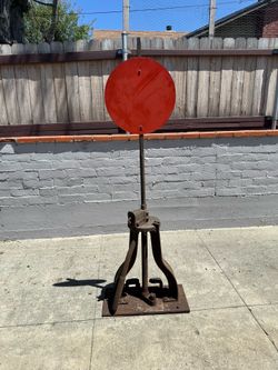 RAILROAD STAR SWITCH STAND PETTIBONE MULLIKEN & CO. SO CAL AREA