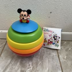 1988 Mattel Disney Mickey Mouse STACK-A-BALL