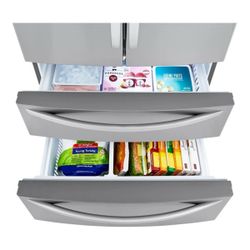 29 cu. ft. 4 Door French Door Refrigerator with Double Freezer