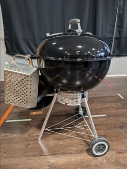 Weber 22" Charcoal Kettle Grill Ultimate Bundle – Loaded with Accessories!