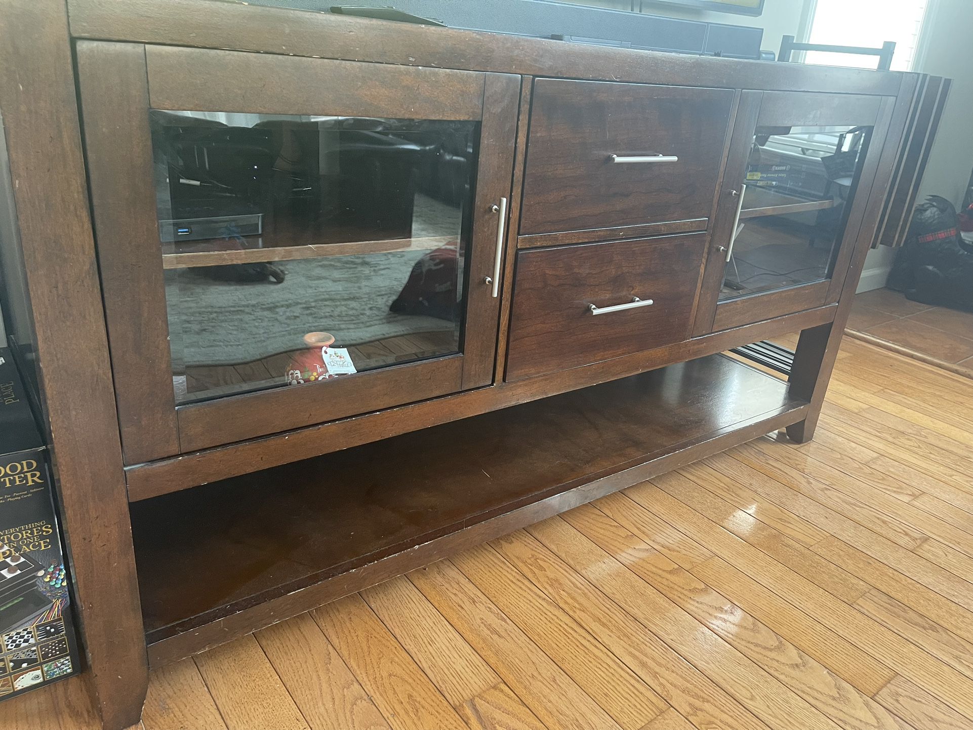 TV Stand - 60”wide x 32” height 