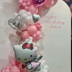 Hello Kitty Balloon Decor